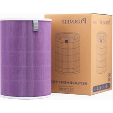 Frefly Store Mor Hepa Filtre, Pm2.5 ve Alerjen Temizleyici ile Uyumlu