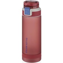 Frefly Store Kilitli Kapak Taşıma Askılı Spor Matarası Kırmızı 790 ml