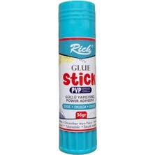 Frefly Store ® Glue Stick, Pvp Geliştirilmiş Formül, Güçlü Yapıştırıcı, Toksik Madde Içermez, Yıkanabilir, 36GR