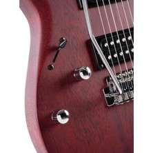 Frefly Store Cort X100 Open Pore Black Cherry Elektro Gitar