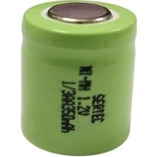 Royaleks Sertec - 1.2V 350 Mah - 1/3AA - Ni-Mh Şarjlı Pil - (Başsız / Flat Head)