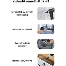 Frefly Store Şarjlı Oto Süpürge 120W, 6000PA Güç ve Üfleme Özelliği ile Mini El Süpürgesi