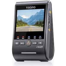 Frefly Store Viofo A329S 4K 60FPS Wi-Fi 6 Hdr Sony Starvıs 2 Sensör Gps'li SSD Destekli Araç Kamerası