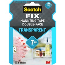 Frefly Store Scotch 4004-5 Şeffaf Montaj Bandı