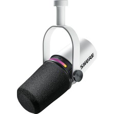 Frefly Store Shure Mv7+ Podcast Dinamik Mikrofon. Obs Sertifikalı, Gelişmiş Ses, LED Dokunmatik Panel, Usb-C ve Xlr Çıkışları, Otomatik Seviye Modu, Dijital Pop Filtresi, Reverb Efektleri, Podcasting, Akış, Kayıt