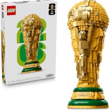 Frefly Store LEGO Editions Fıfa Dünya Kupası Resmi Kupa 43020 | 12 Yaş ve Üzeri Çocuklar Için 2 Insan Figürü ve Levha Içeren Dekoratif Oyuncak Yapım Seti, Hediye Fikri (2842 Parça)