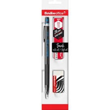 Frefly Store Scrikss Office Track 3'lü Set 0. 5 mm Mavi