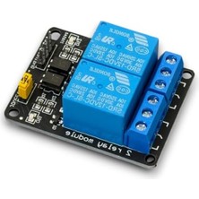 Frefly Store 2 Kanal 12V Röle Modülü, Arduino ile Uyumlu Elektronik Parça