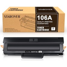 Frefly Store 106A Hp 106A W1106A Toner Kartuşu Hp Lazer 107W 107A 107R Hp Lazer Mfp 135WG 135A 135R 135W 137FNW Için Uyumlu (1 Siyah, Çipli)