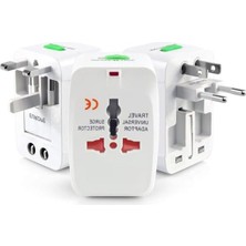 Frefly Store Çoklu Priz Dönüştürücü, 150 Ülkeye Uygun Seyahat Adaptörü