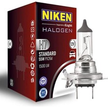 Frefly Store H7 Far Ampülü Halojen (1 Adet) PX26D (12V)