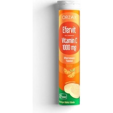 Frefly Store Efervit Vitamin C 1000 Mg 20 Eff Tablet