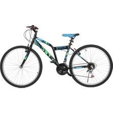 Frefly Store Siyah-Mavi Vitesli Dağ Bisikleti, 26" Jant ve 21 Vites