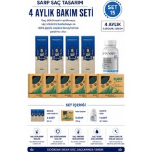 Sarp Saç Tasarım Set 15-4 Aylık Kullanım (Sayfadaki Öncesi Sonrası Fotoğraflara Ait Olan Ürün)