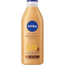 Frefly Store Nıvea Q10 Sıkılaştırıcı ve Kademeli Bronzlaştırıcı Vücut Losyonu 400ML, 7 Günde Sıkılaş, Açık Buğday Ten