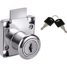 Frefly Store Orret Home Metal Kare Dolap Çekmece Kilidi,yedek Anahtarlı Çekmece Dolap Kilidi (1)