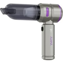 Frefly Store Ahv-02 Kablosuz Araç Içi Süpürge Mor | 21000PA Güçlü Vakum | Fırçasız Motor | Üfleme & Vakum Ö