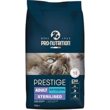 Frefly Store Prestige Adult Sterilised Yetişkin Kısırlaştırılmış Somonlu ve Morina Balıklı Kedi Sı 10KG