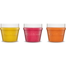Frefly Store Childgen 125 gr x 3 3'lü Set Pembe, Turuncu, Sarı 3 Adet 125 Gram Oyun Hamuru