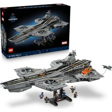 Frefly Store LEGO Marvel S.h.ı.e.l.d. Helikoptaşır 76354 | Yetişkinler Için 6 Minifigür Içeren Koleksiyonluk Model Yapım Seti, Hediye Fikri (3057 Parça)