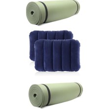 Frefly Store Su Geçirmez Kamp Matı Seti 2'li Kamp Yastığı 2'li Kamp Minderi Outdoor Set