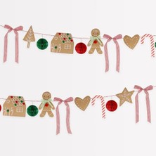 Frefly Store - Gingerbread Garland - Zencefilli Kurabiye Asılan Süs