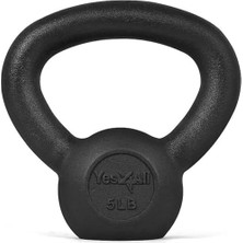 Frefly Store YES4ALL Kettlebel/küre Dambıl, Dökme Derden 2-22  - Siyah Girya