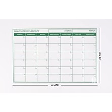Frefly Store Elektrostatik Kağıt ile Yapışkansız Statik Pano, 85 x 56 cm