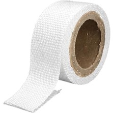 Frefly Store Takviyeli Lifli (2 Metre) En: 5 cm Kalınlık: 3 mm Cam Elyaf Ekzoz Sargı Bezi Isı Yalıtım Yanmaz Bant