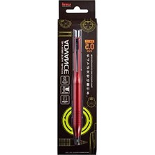 Frefly Store Kırmızı Gövdeli 0.5 mm Mekanik Kalem, Yükseltme Modeli
