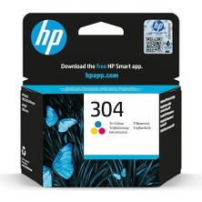 Frefly Store Hp 304 Renkli Mürekkep Kartuş 100 Sayfa (N9K05AE)