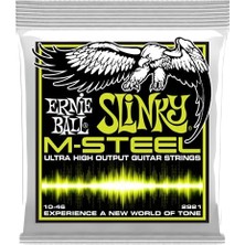 Frefly Store Ernie Ball P02921 Normal Slinky M-Çelik Elektro Gitar Telleri, Ölçü 10-46
