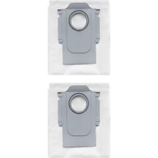 Frefly Store Robotyedek, S8 Pro Plus Roborock ile Uyumlu (2025 Model) 2 Adet Toz Çöp Torbası