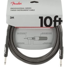 Frefly Store Professional Series Instrument Cable, Tweed 3 Metre - Gray Tweed Enstrüman Kablosu