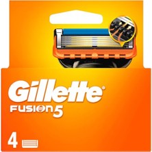 Frefly Store Gillette Fusion5 Yedek Tıraş Bıçağı 4 Adet