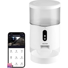 Frefly Store Neutron Kameralı ve Sesli Akıllı  Kabı Wi-Fi Destekli - Smart Pet Feeder - App ile Kontrol          [enerji Sınıfı A+]