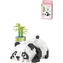 Frefly Store Loz Micro Block Serisi Panda 340 Parça Oyuncak Yapım Seti FFLZ-8804