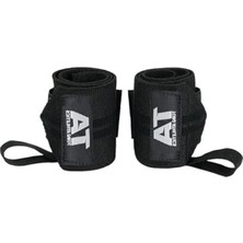 Frefly Store Siyah Renkli 2'li Wrist Wraps, Egzersiz Destekleyici