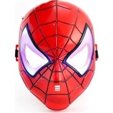 Frefly Store Maske Işıklı Spiderman Örümcek Adam Maskesi Kaliteli Ürün