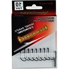 Frefly Store 8'li Iğne Seti, 10 No Iseama Ring, Balıkçılık Için Kaliteli Seçim