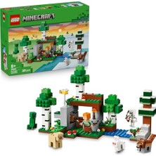 Frefly Store LEGO Minecraft Ilk Gece Macerası 21593 | 8 Yaş ve Üzeri Çocuklar Için Alex Dahil 7 Figür Içeren Oyuncak Yapım Seti, Hediye Fikri (301 Parça)