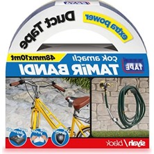 Frefly Store Ağır Hizmet Tipi 10 Metre Uzunluk Siyah Kanal Tamir Bandı