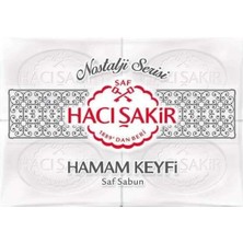 Frefly Store Hacı Şakir Hamam Keyfi Saf Sabun 200 gr x 4 Adet
