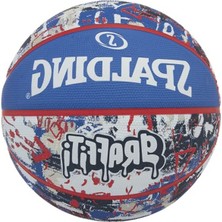 Frefly Store Yetişkin Graffiti Temalı Top, Mavi/kırmızı Renk Seçeneği