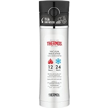 Frefly Store Thermos NS403 Termos Mug 0.47 Lt Siyah - Beyaz