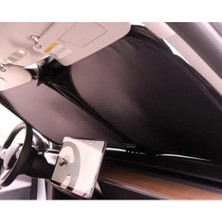 Frefly Store Tesla Model Y Için Uyumlu Uv Koruma ve Isı Önleyici Titanyum Gümüş Oto Güneşlik