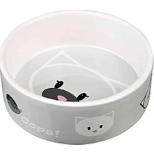Frefly Store Kedi Seramik  Su Kabı 0.3 Lt 12 cm