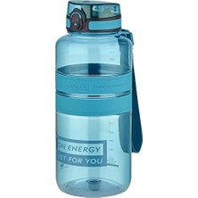 Frefly Store Tritan 1500ML 1.5 Litre Me Boy Yenilenen Renkler (Turkuaz)