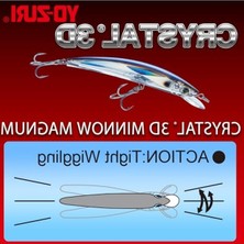Frefly Store Floating Sahte Balık, 165 mm Uzunluğunda Yüksek Çekim