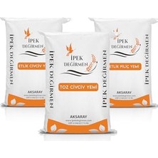 Frefly Store Ipek Değirmen 3 kg Tavuk Civciv Yem Paketi Etlik Toz Civciv Yemi